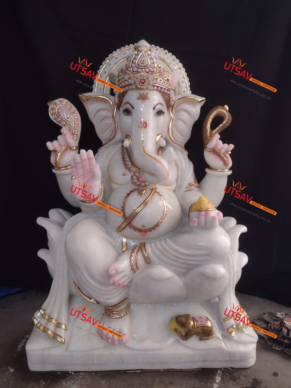 Marble Ganesha Statue
